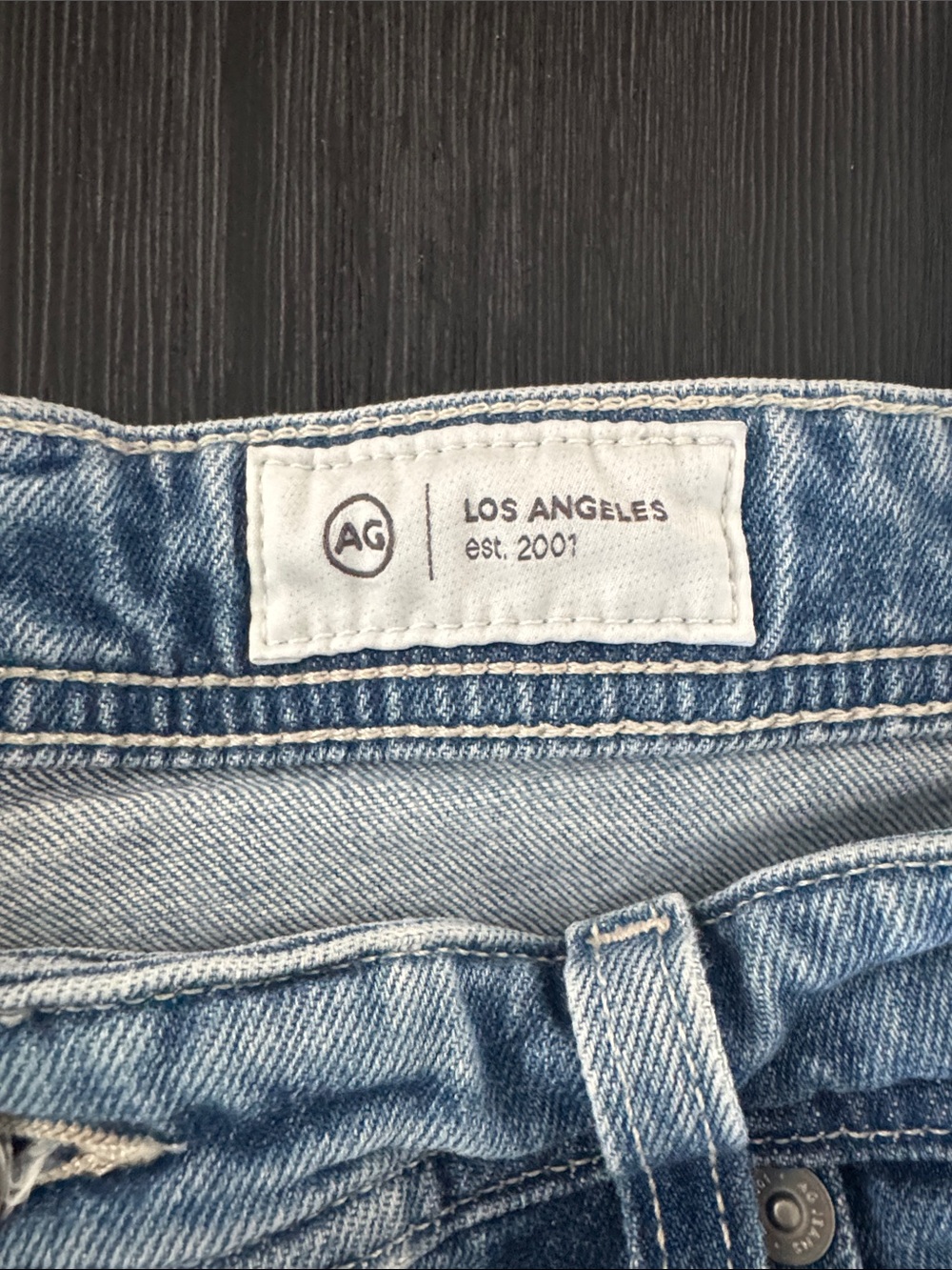 AG Adriano Goldschmied Protege Men’s Jeans Straight Leg Light Wash 34x34 34x24 - Picture 2 of 12